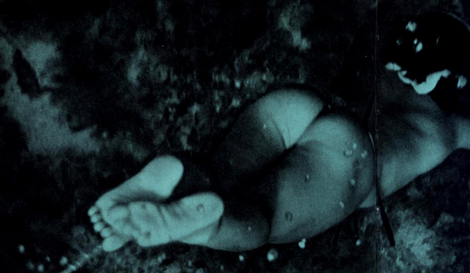 Mermaid; nude fisher woman swimming underwater, Where the myth of the mermaid originated from.