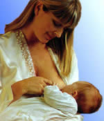 powerful woman breastfeeding
